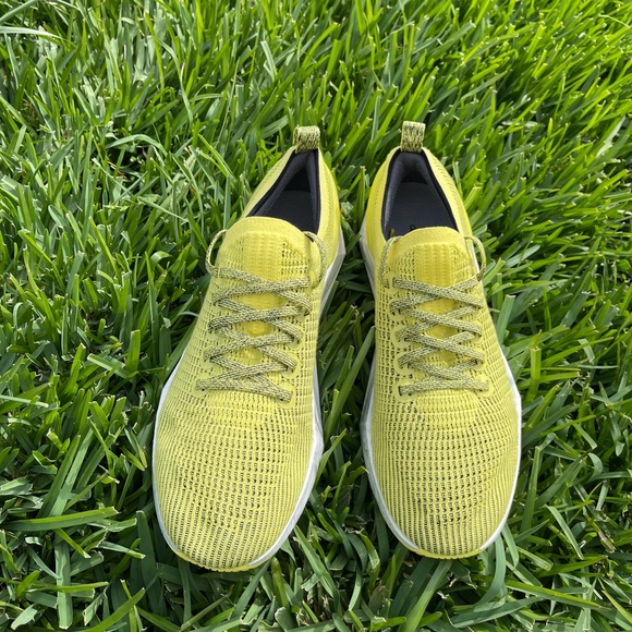 ALLBIRDS Tree FlyersBuoyant yellow Blizzard sole size 10 men - Picture 7 of 13